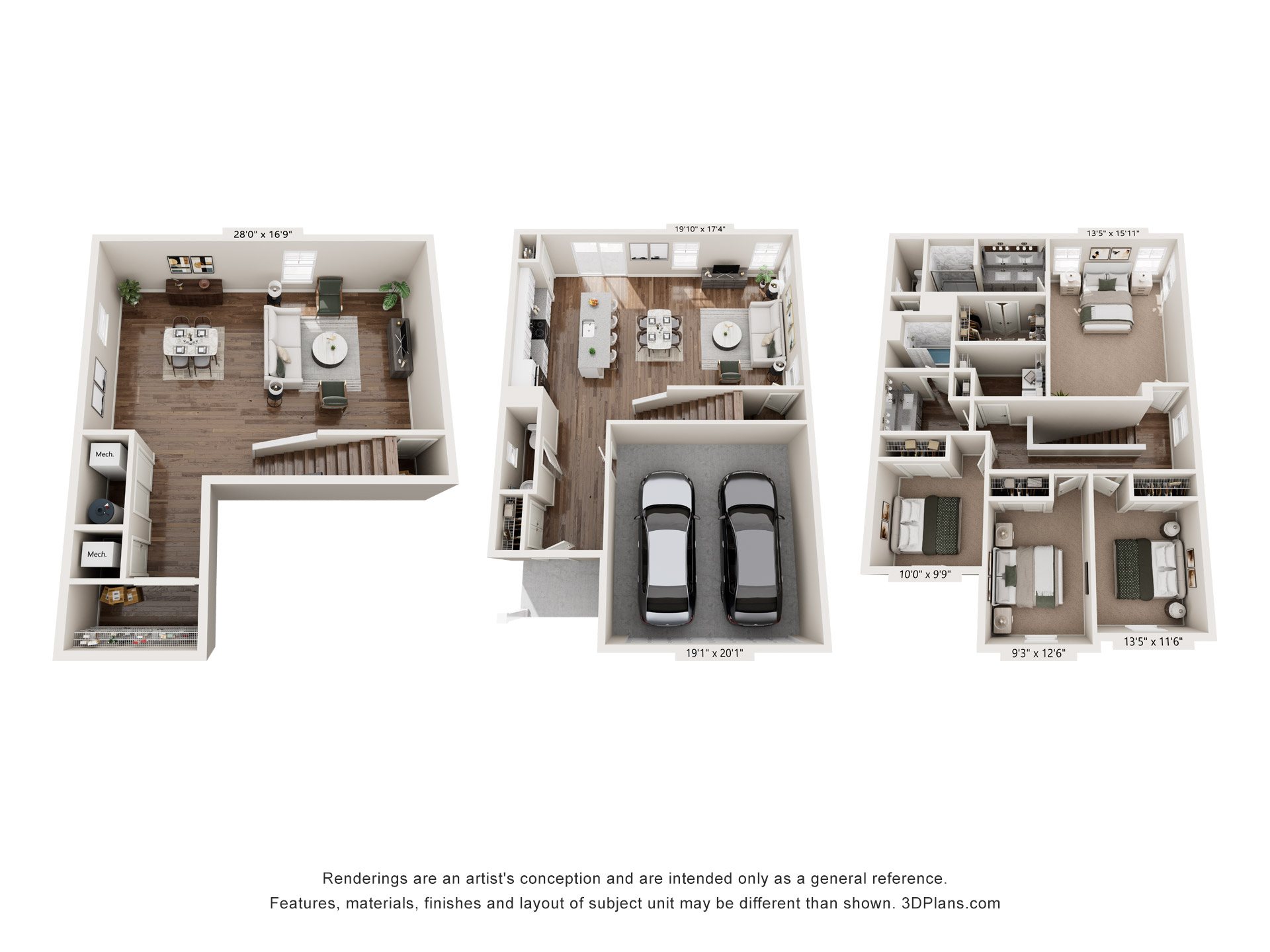 Haven + Basement | D14 floor plan